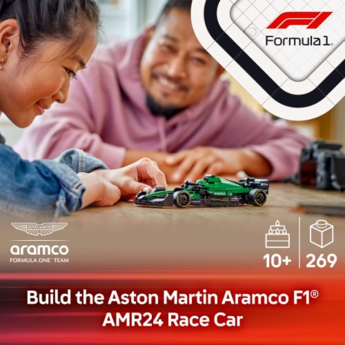 LEGO® Speed Champions Aston Martin Aramco F1® AMR24 Race Car