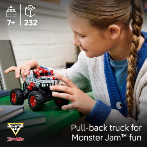 LEGO Technic Monster Jam ThunderROARus Pull-Back Monster Truck Building ...