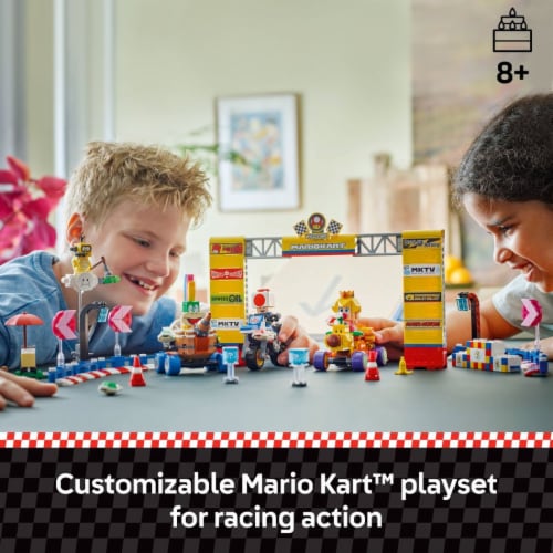 LEGO Super Mario: Mario Kart Baby Peach & Grand Prix Set 72036 Perspective: back