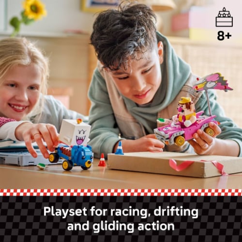 LEGO Super Mario: Mario Kart – Wario & King Boo 72038 Perspective: back