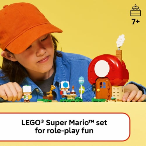 LEGO Super Mario Party at Toad’s House Kids Toy 72041 Perspective: back