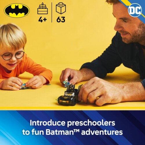 LEGO DC Batman & Batmobile vs. Mr. Freeze Toy Building Set 76301 Perspective: back