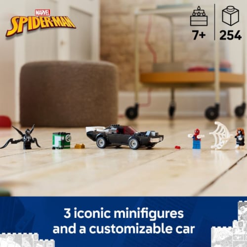 LEGO Marvel Spider-Man vs. Venom Muscle Car Building Toy 76309 Perspective: back