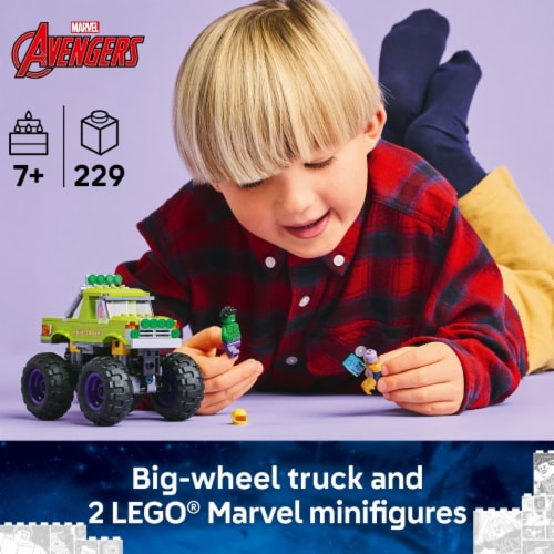 LEGO Marvel The Hulk Truck vs. Thanos 76312 Building Set Perspective: back