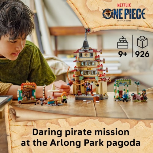 LEGO ONE PIECE Battle at Arlong Park Kids Toy 75638 Perspective: back