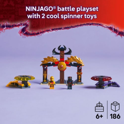LEGO NINJAGO Dragon Spinjitzu Battle Pack Building Toy 71826 Perspective: back