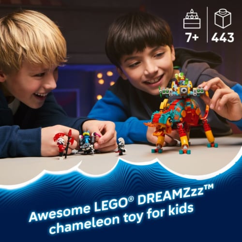 LEGO DREAMZzz Mateo’s Fire Chameleon Kids Toy 71492 Perspective: back
