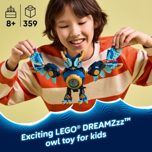 LEGO DREAMZzz Zoey’s Time Owl Building Toy 71494 Perspective: back