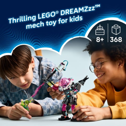 LEGO DREAMZzz Mateo vs. Cyber Brain Mech Robot 71495 Perspective: back