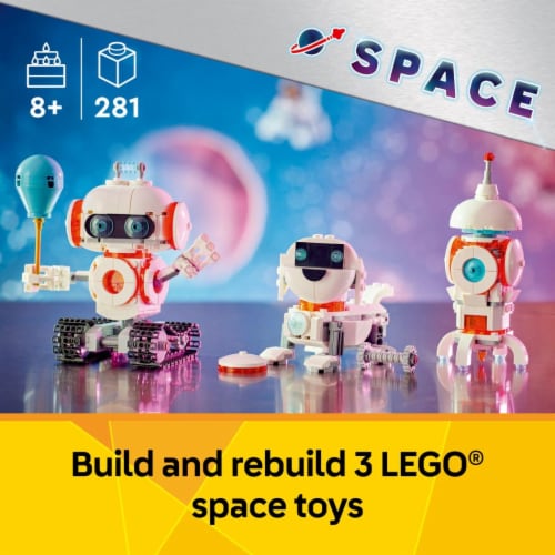 LEGO Creator 3 in 1 Space Robot Building Toy 31164 Perspective: back