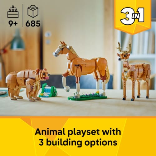 LEGO Creator 3 in 1 Beautiful Horse Building Toy 31166 Perspective: back