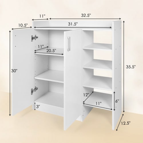 Life Story 3 Drawer Stackable Shelf Organizer Storage Drawers