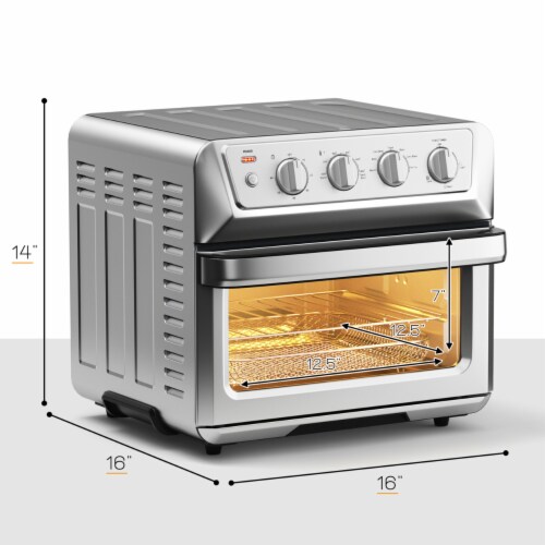 Electric Air Fryer Oven Convection Oven Toaster w/ 21.5 QT Capacity, 1