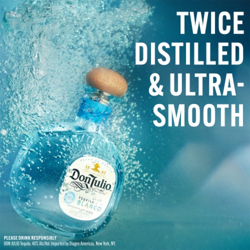 Don Julio Tequila Blanco Perspective: back