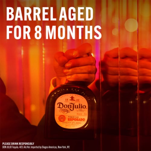 Don Julio Reposado Tequila Perspective: back