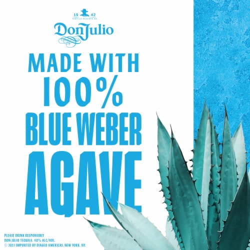 Don Julio Blanco Tequila Perspective: back