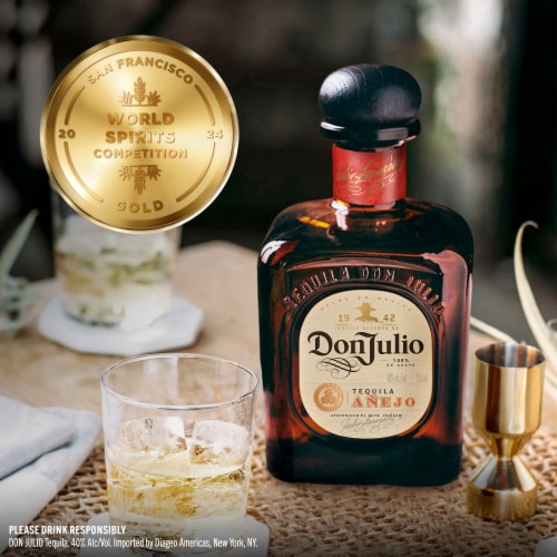 Don Julio Tequila Anejo Perspective: back