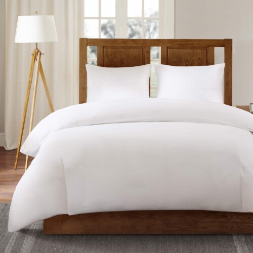 Sleep Philosophy 3M Scotchgard Comforter - King - White Perspective: back