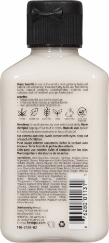 Hempz® Original Hydrate + Nourish Herbal Body Moisturizer Perspective: back
