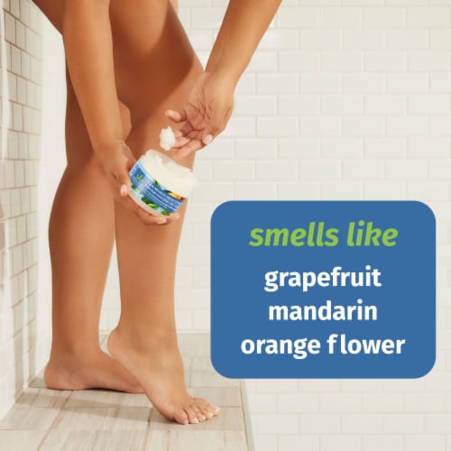 Hempz Triple Moisture Fresh Citrus Herbal Sugar Scrub Perspective: back
