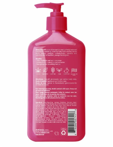 Hempz® Beauty Actives Brazilian Berry Peptide + Amino Acids Body Moisturizer Perspective: back