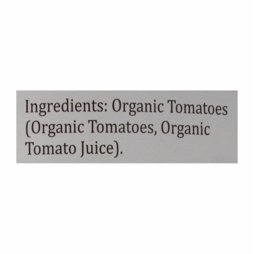 Organico Bello® Organic Premium Whole Peeled Tomatoes Perspective: back
