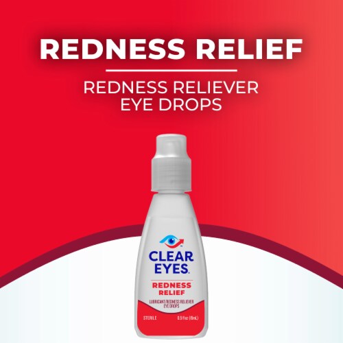 Clear Eyes Redness Relief Eye Drops Perspective: back