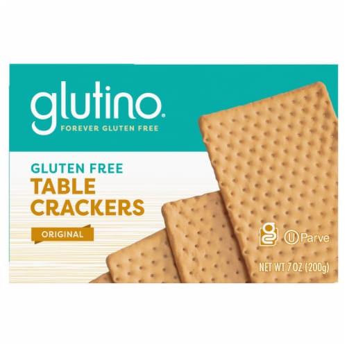Glutino Gluten Free Original Table Crackers Perspective: back