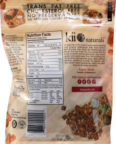 Kii Naturals Date Almond Crisps 5 3 Oz Ralphs