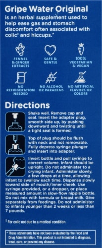 Mommy's Bliss® Baby Colic & Gas Relief Gripe Water Perspective: back