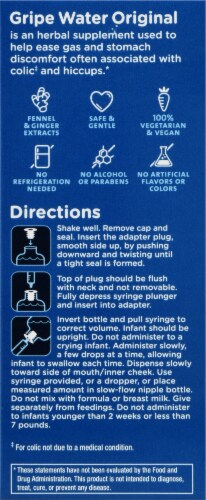 Mommy's Bliss® Baby Colic & Gas Relief Gripe Water Perspective: back