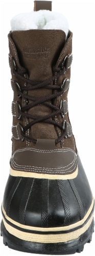 Northside Back Country Men's Winter Snow Boots - Brown Perspective: back