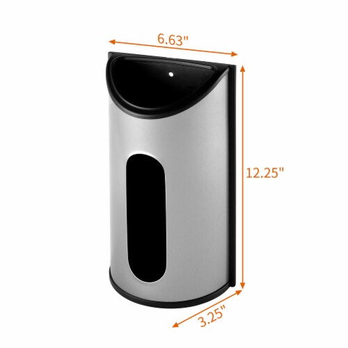 Innovaze Kitchen Grocery Plastic Bag Holder and Dispenser for Plastic Bags Perspective: back