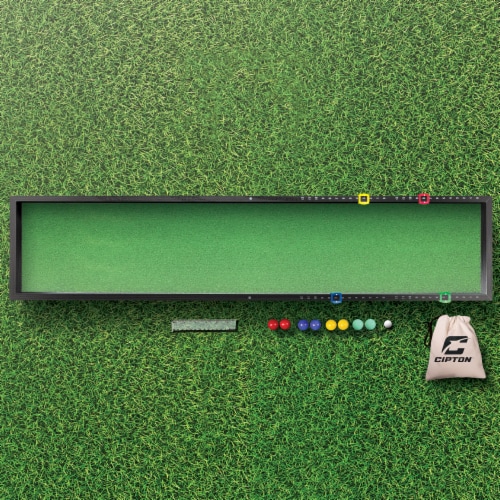 Cipton® Wooden Bocce Ball Set Perspective: back