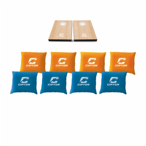 Cipton® LED Cornhole Board Set Perspective: back