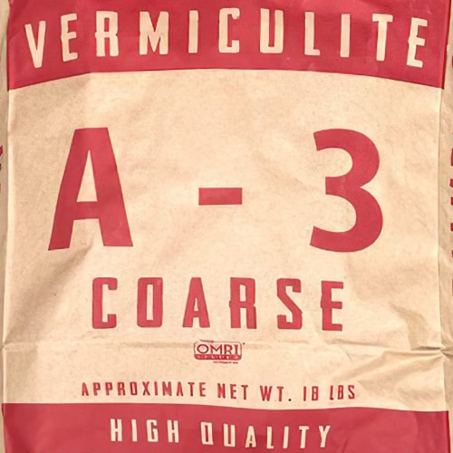 Palmetto 4 Cubic Foot Organic Grade 3 Coarse Vermiculite Planting Soil Additive Perspective: back