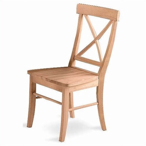 Pemberly Row Unfinished X-Back Dining Chair (Set of 2), 1 - Fred Meyer