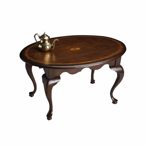Lane oval coffee deals table