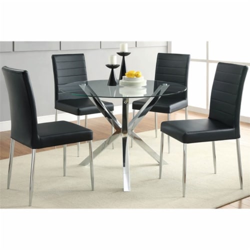 Chrome discount dinette chairs