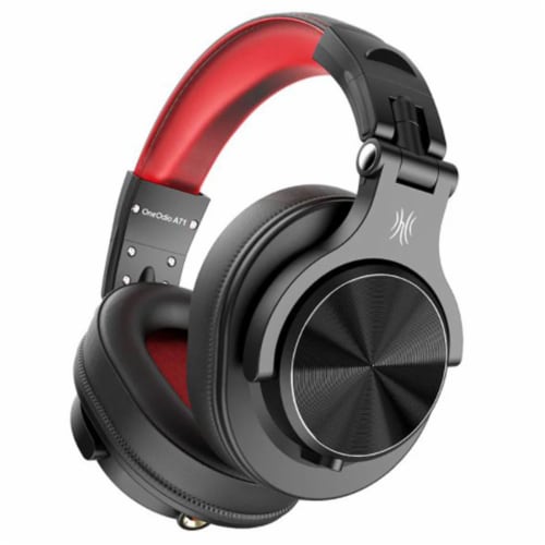 OneOdio A70 Fusion Over Ear Bluetooth Wired & Wireless Headphones,  Black/Red, 1 Piece - Kroger