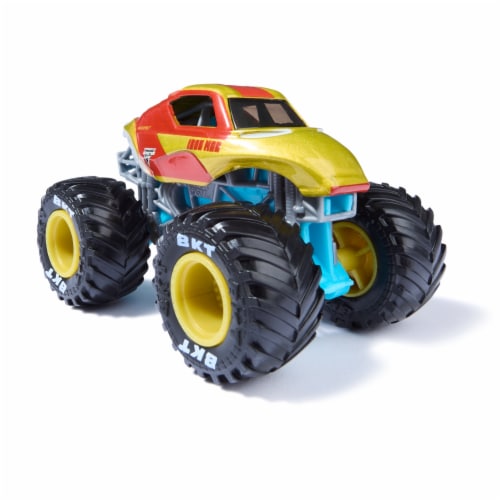 Monster Jam Marvel Iron Man Vs War Machine Monster Trucks Perspective: back