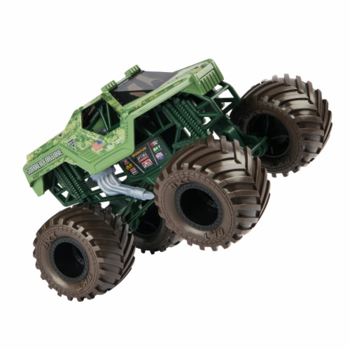 Monster Jam Official Soldier of Fortune™ Monster Truck Collector 1:24 Scale Die-Cast Vehicle Toy Perspective: back