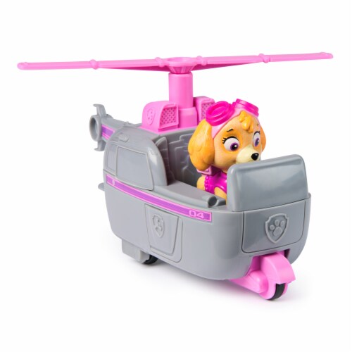 Paw Patrol™ Skye's Helicopter Toy Vehicle with Collectible Action Figure Perspective: back