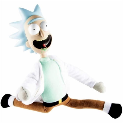 Rick Morty Totally Wired Rick Sanchez Talkie Retro Talking Doll Plush WOW Stuff 1 unit Food 4 Less