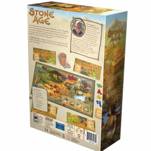 Z-Man Games Stone Age Game Perspective: back