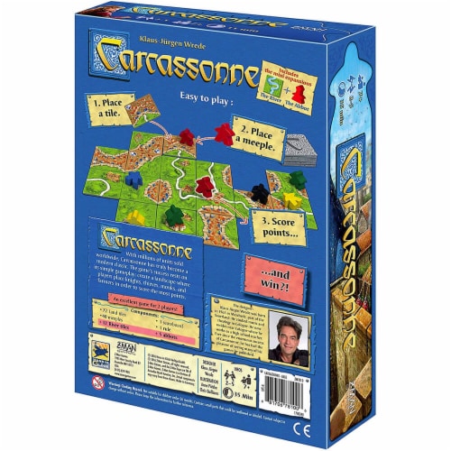 Asmodee Editions Carcassonne Board Game Perspective: back