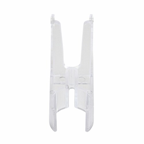 Lites Up Clear Christmas Candolier Holder Hooks with Medium Suction Cups Perspective: back