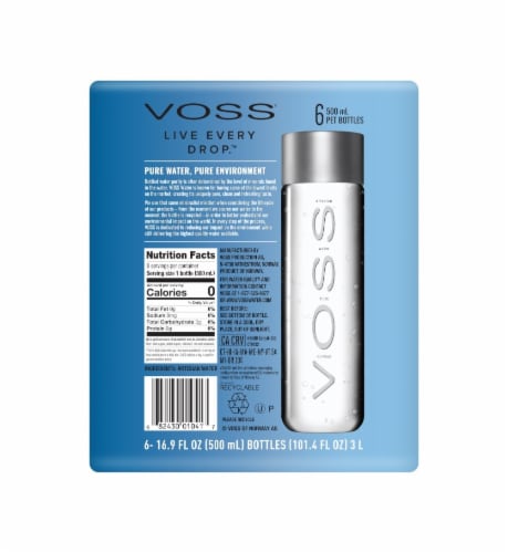 Voss® Artesian Water Perspective: back