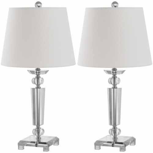SAFAVIEH Imogene Crystal Table Lamp (Set of 2) | Crystal | Perspective: back