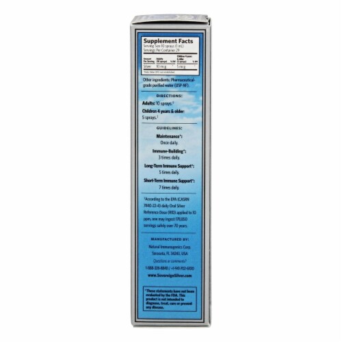 Natural Immunogenics Sovereign Silver Bio-Active Silver Hydrosol Immune Support Spray Perspective: back